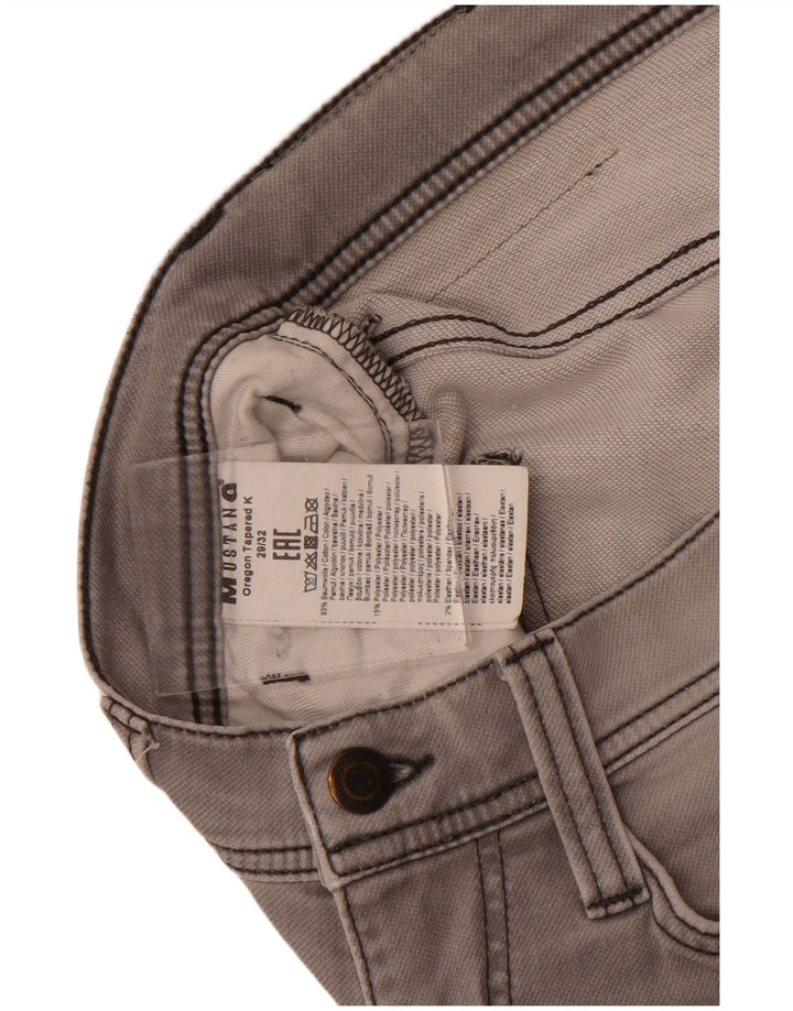 Mustang Herre Slim Jeans W29 L32 Grå Bomuld