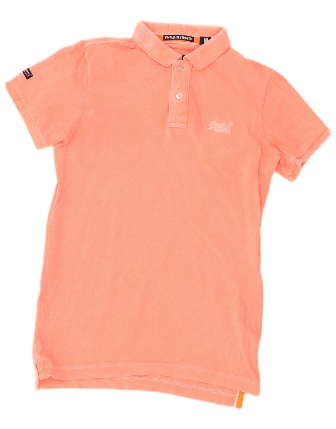 Superdry Poloshirt til mænd Medium Pink Bomuld