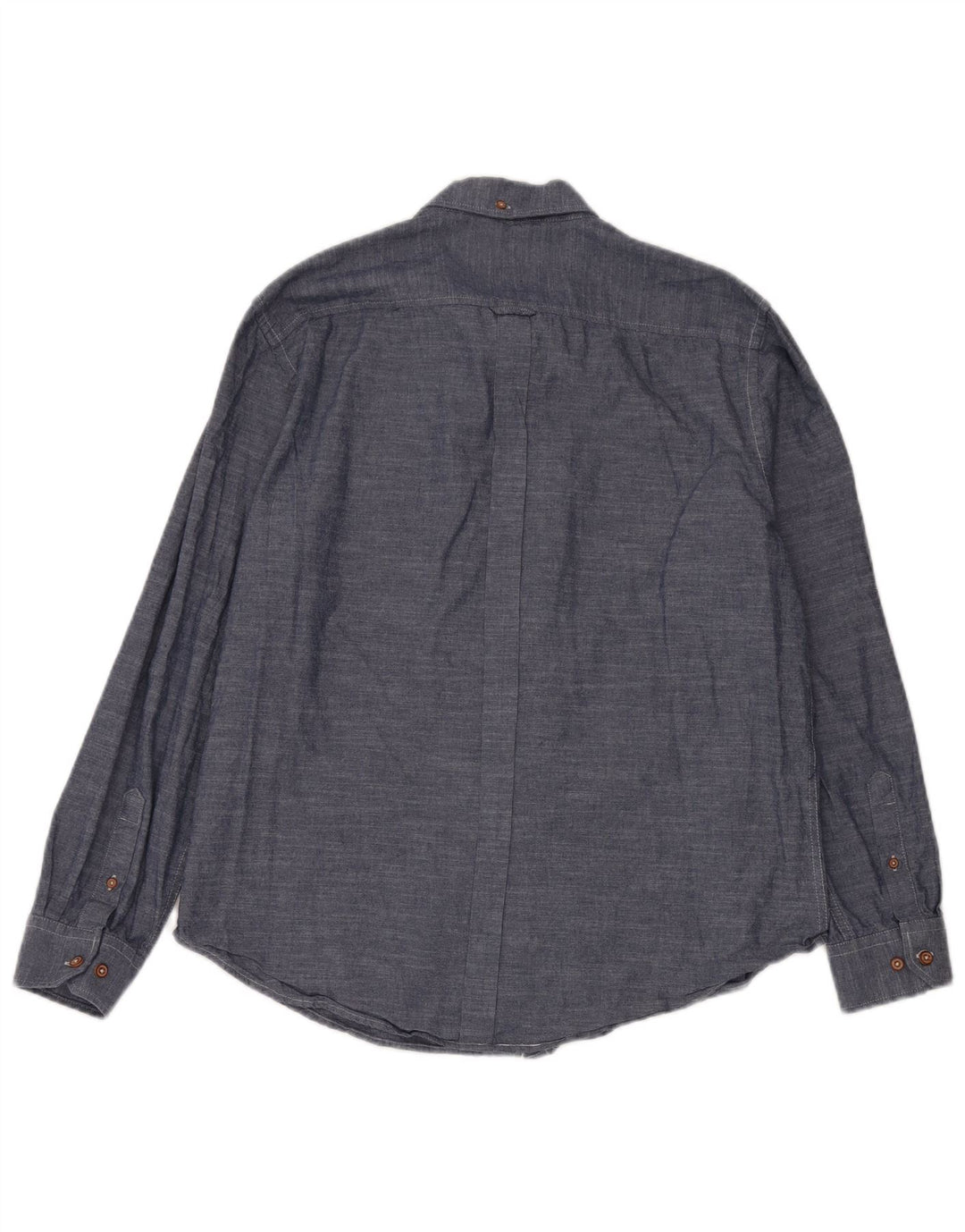 BEN SHERMAN Herreskjorte XL Marineblå Bomuld