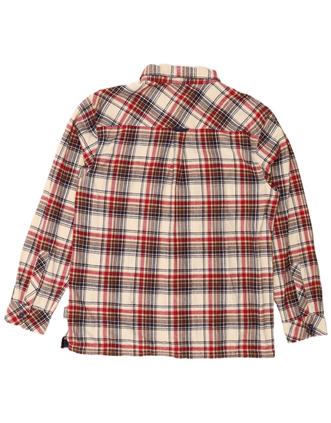 WEIRD FISH Herre flannelskjorte 2XL flerfarvet plaid bomuld