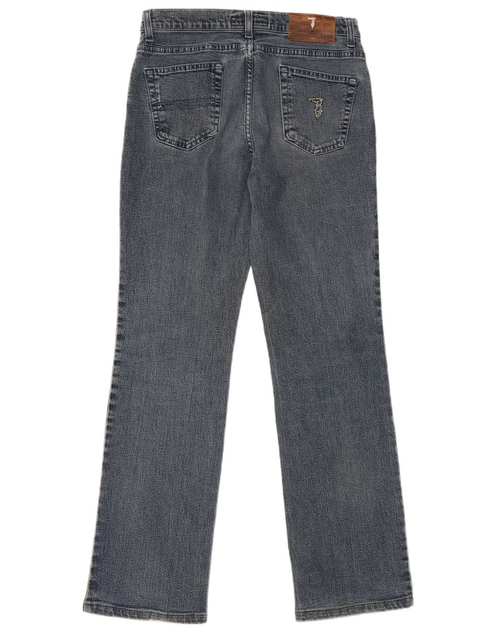 Trussardi lige jeans til kvinder W29 L30 blå bomuld