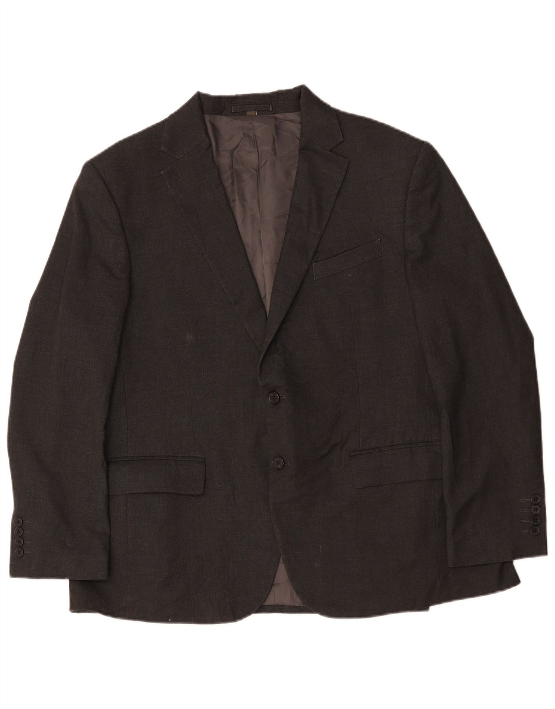 Marks & Spencer Herre 2-knaps Regular Fit Blazer-jakke UK 44 2XL Grå
