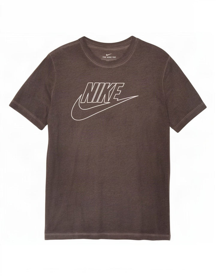 Nike Grafisk T-shirt top til mænd, stor grå