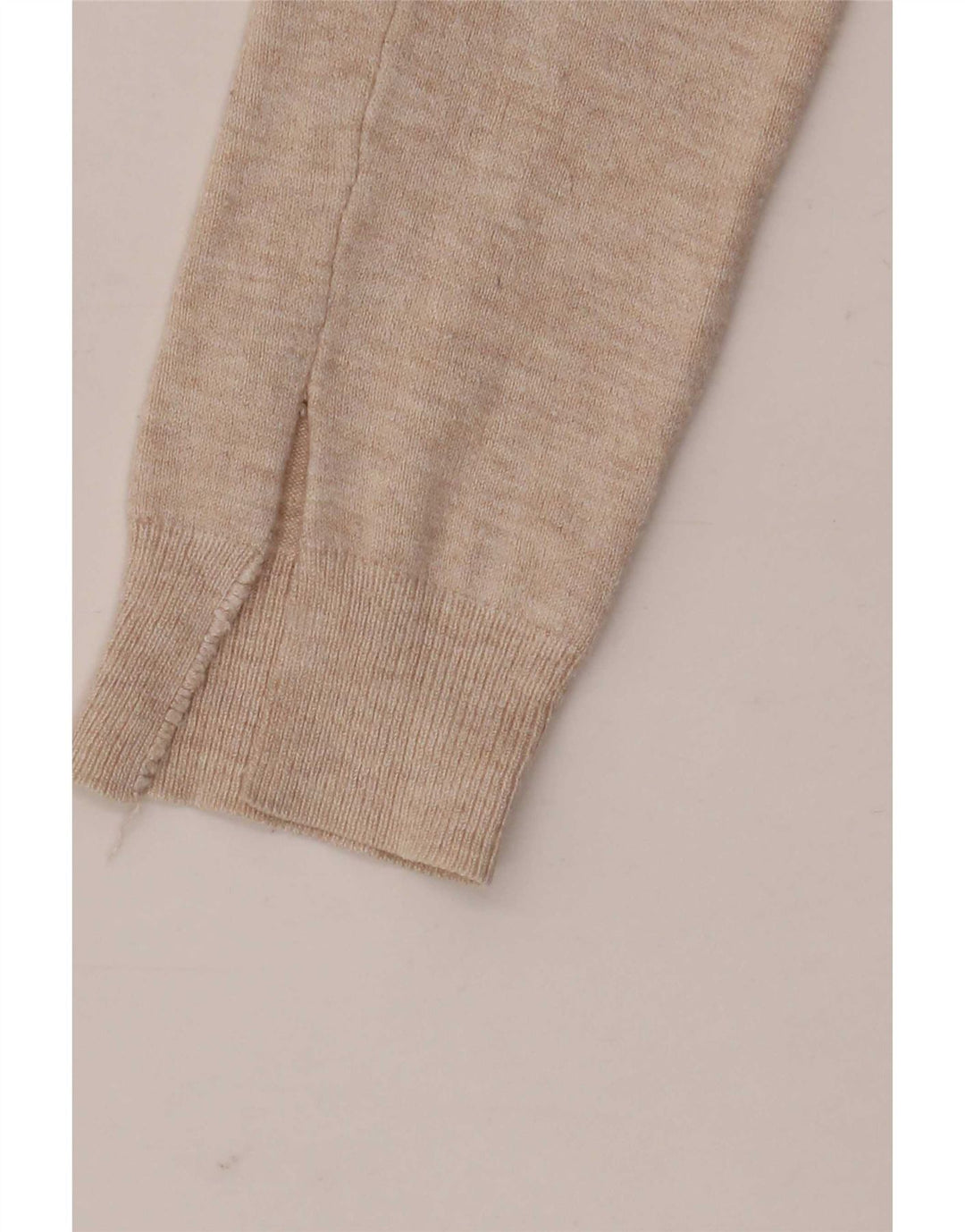 Marks & Spencer Dame Cardigan Sweater UK 10 Small Beige Viscose