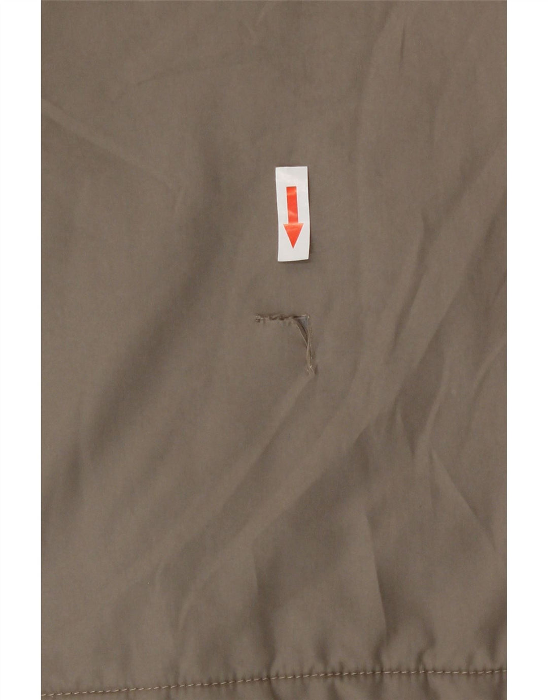 Kappa herre polstret jakke UK 40 Stor brun polyamid