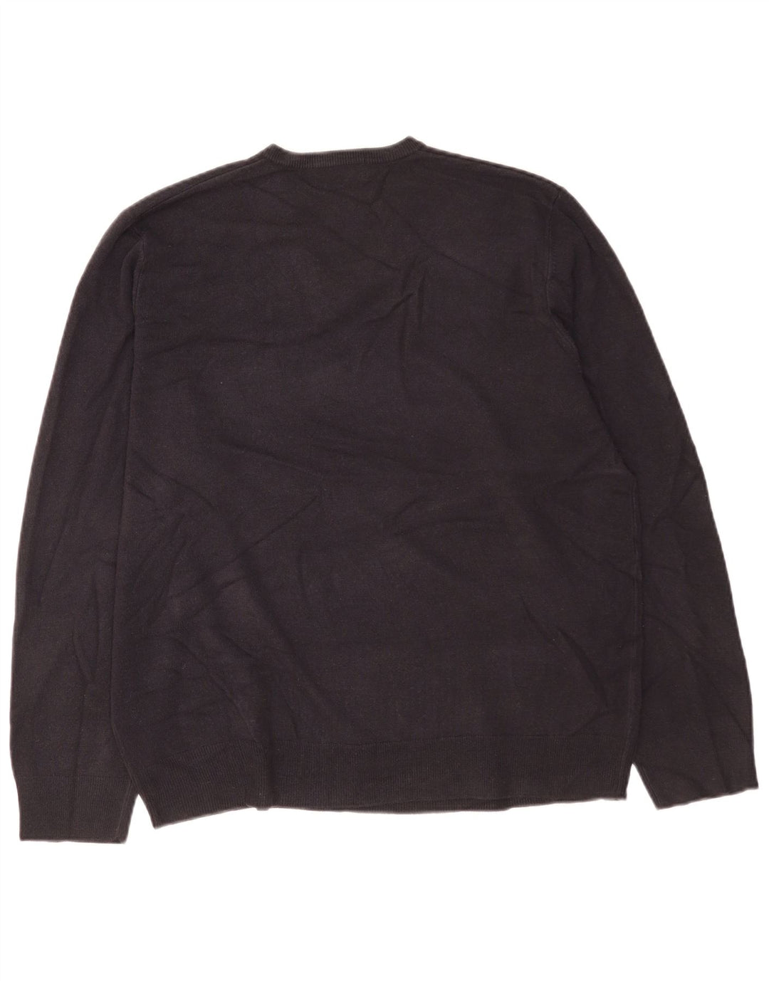 Marks & Spencer Herre Blue Harbor V-hals sweater XL Navy Blue