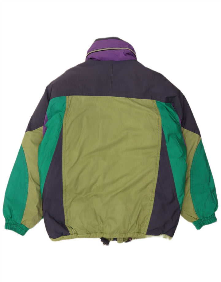 Colmar Herre Loose Fit Skijakke IT 50 Medium Grøn Colourblock
