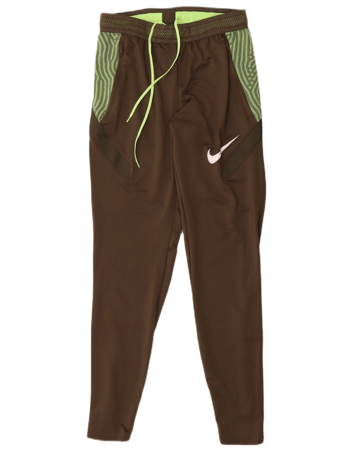 Nike Herre Dri Fit træningsdragt Bukser Små Khaki Geometrisk Polyester
