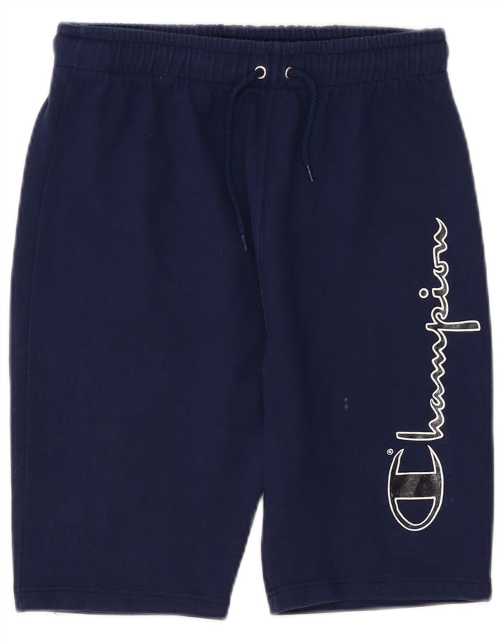 Champion Herre grafiske sportsshorts Medium marineblå bomuld