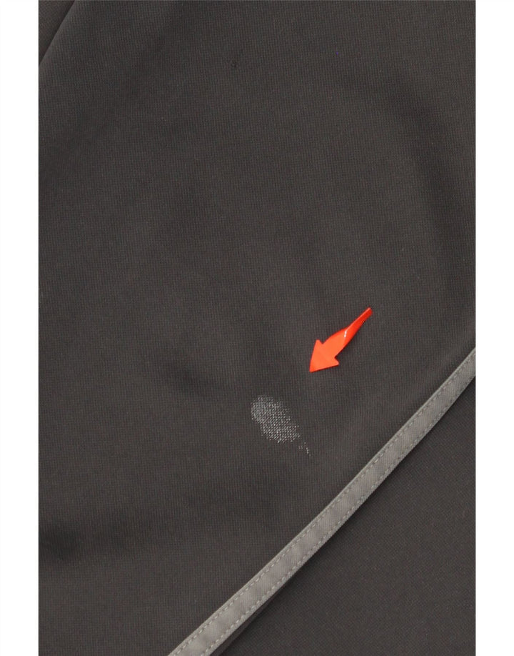 ADIDAS Herre Munster Rugby Hoodie Jumper XL Grå Colourblock Polyester