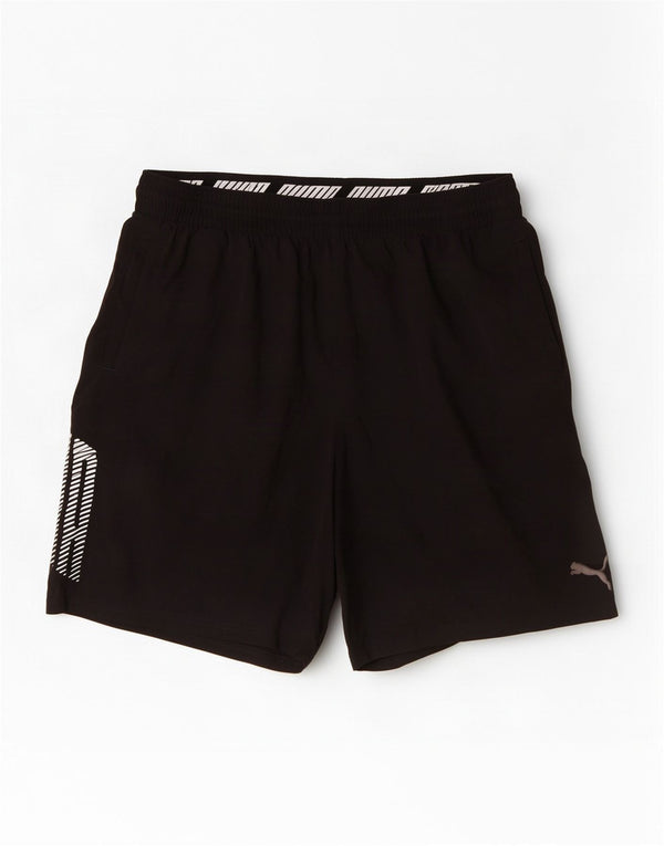 Puma Herre grafiske sportsshorts 2XL sort polyester
