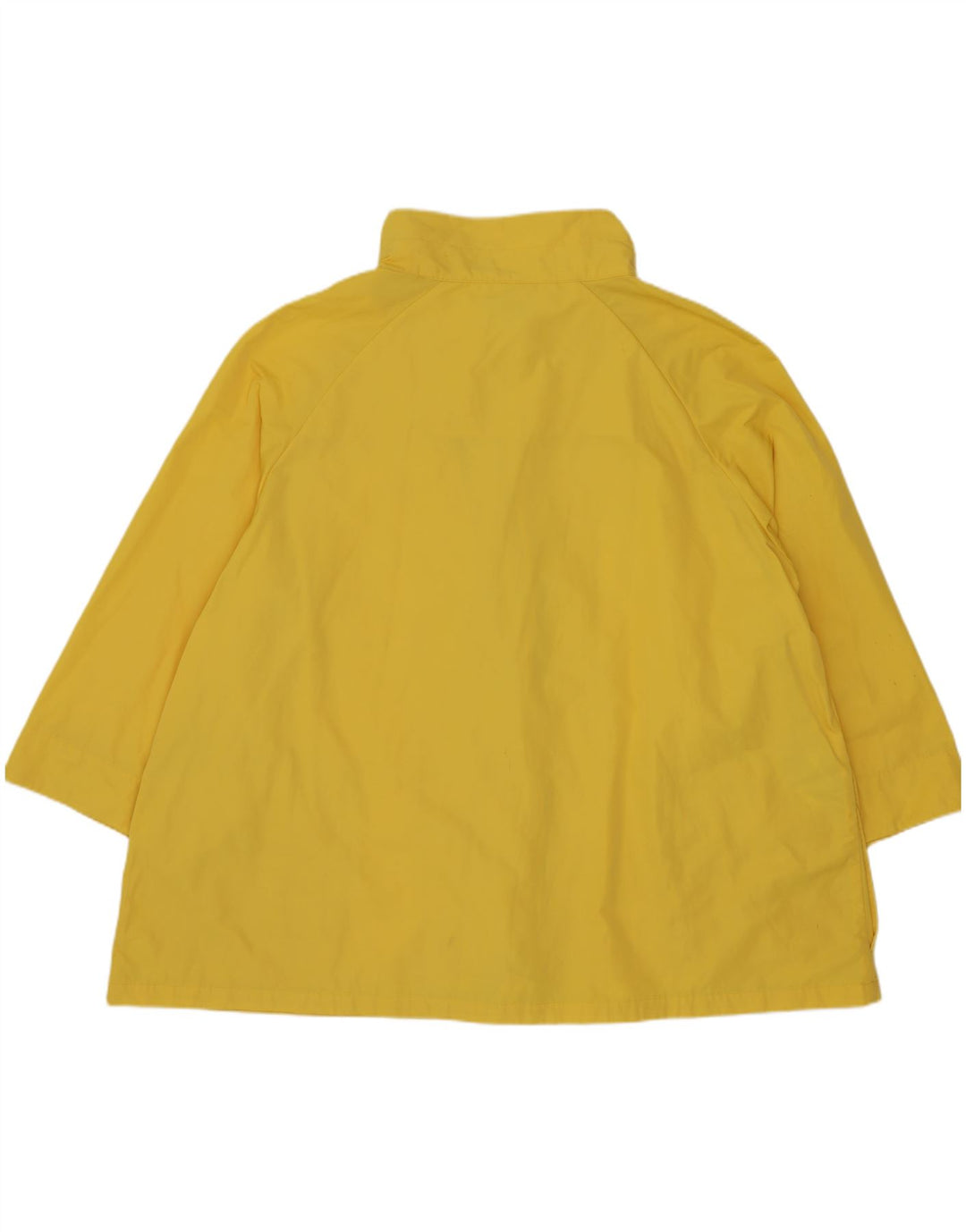 Perte by Krizia Dame Oversized regnjakke UK 18 XL Gul Polyester