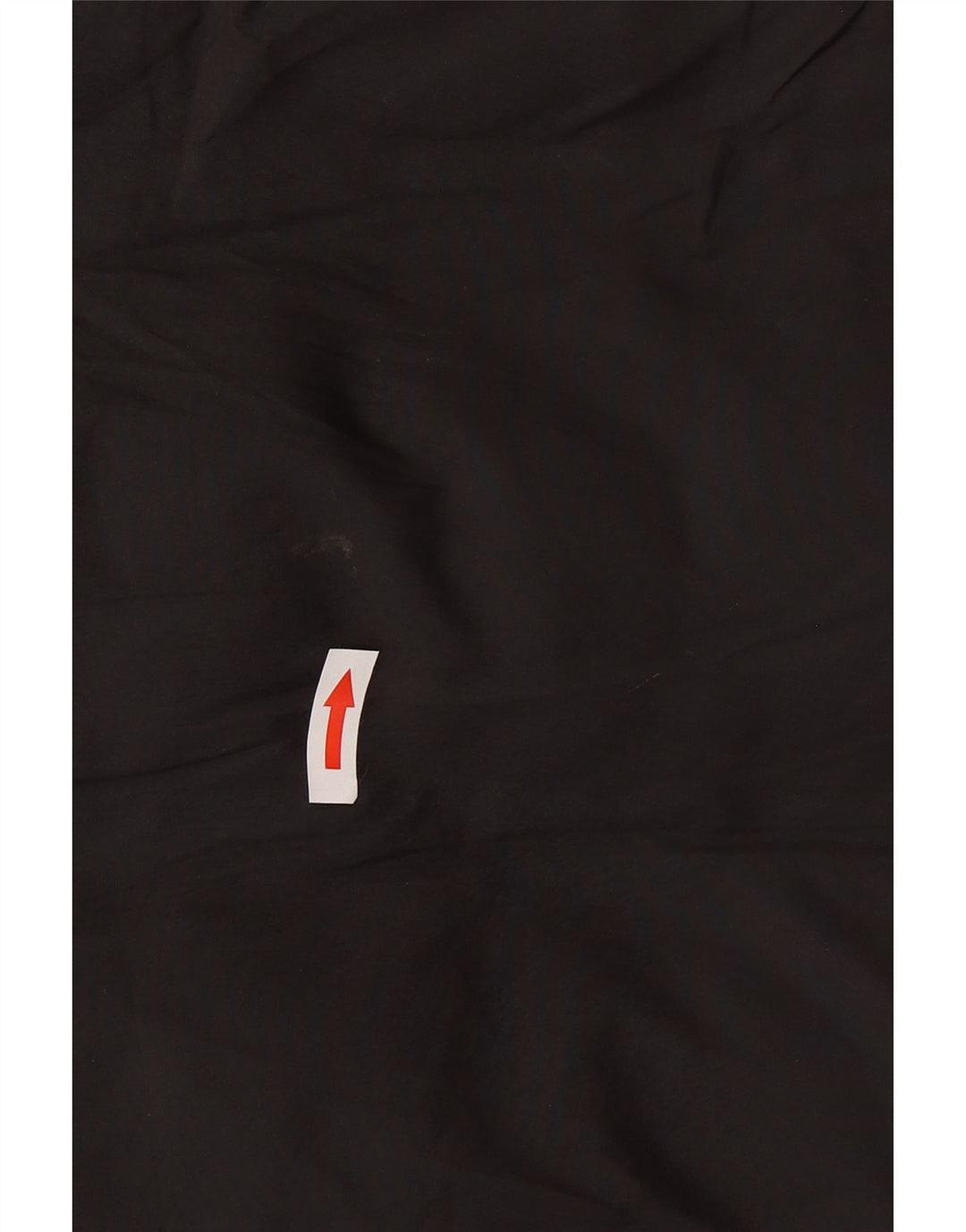 Zara Dame Hætte Ærmeløs Polstret Frakke UK 14 Medium Sort Polyester