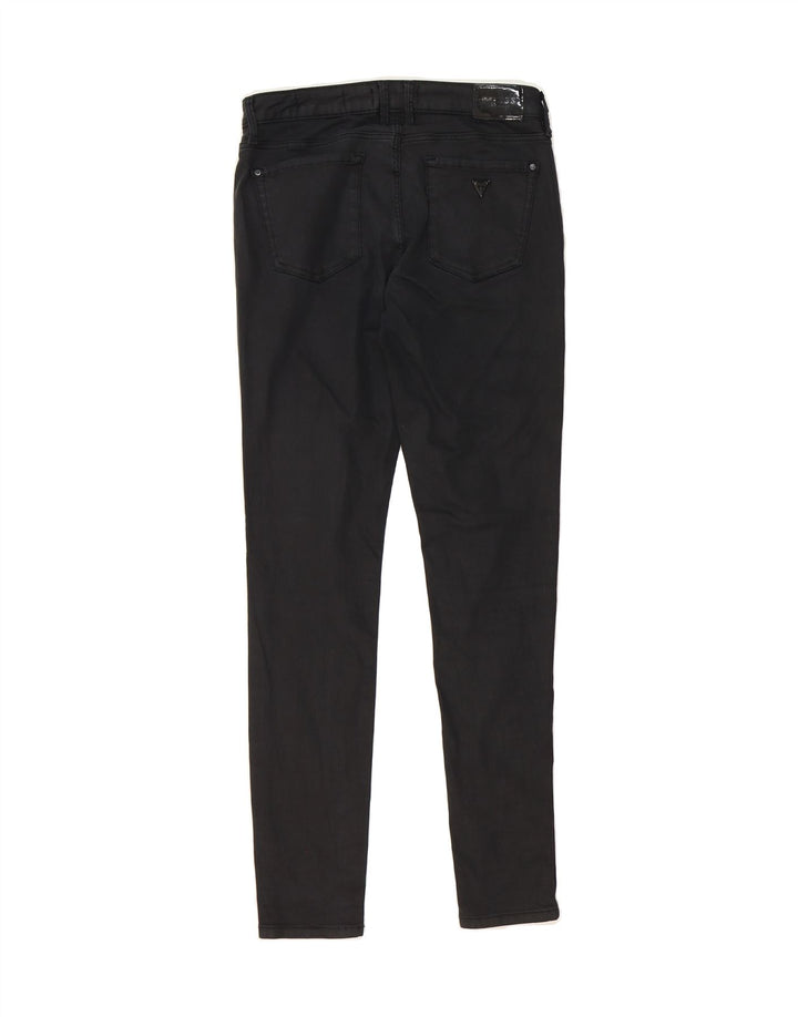 GUESS Womens Annette Skinny Jeans W28 L29 Black Vintage Guess and Second-Hand Guess from Messina Hembry 