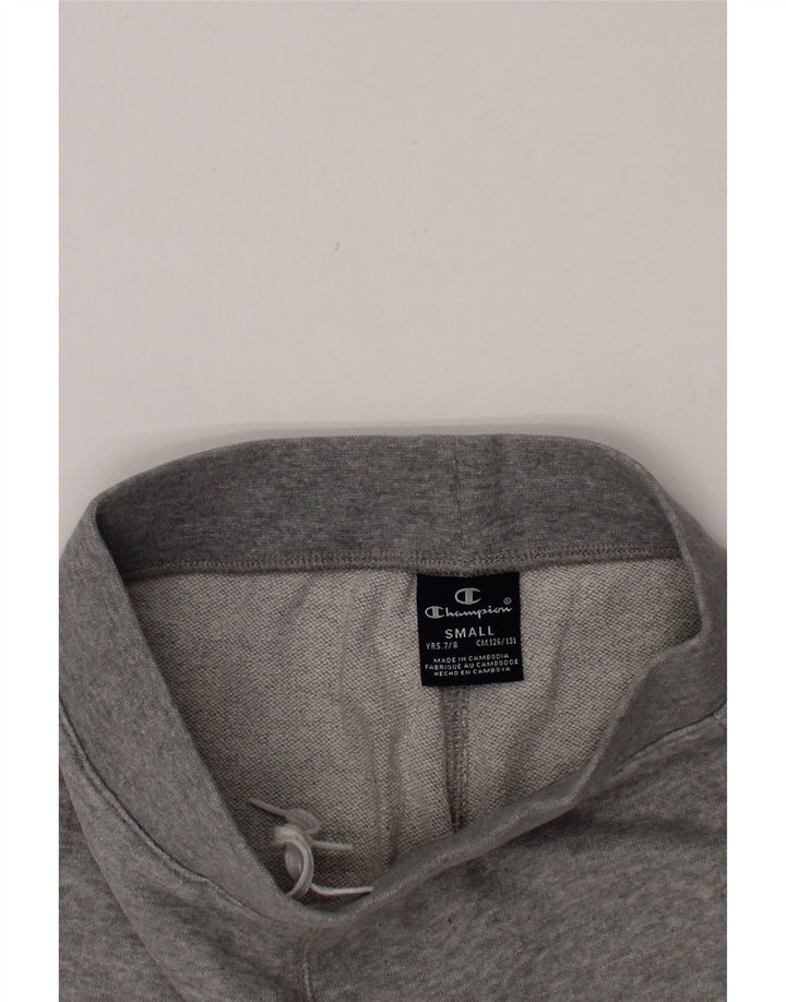 CHAMPION Boys Sport Shorts 7-8 Years Small Grey Vintage Champion and Second-Hand Champion from Messina Hembry 