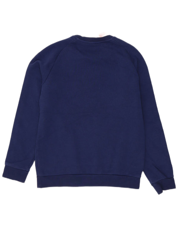 Adidas Boys Sweatshirt Jumper 11-12 år Marineblå Bomuld