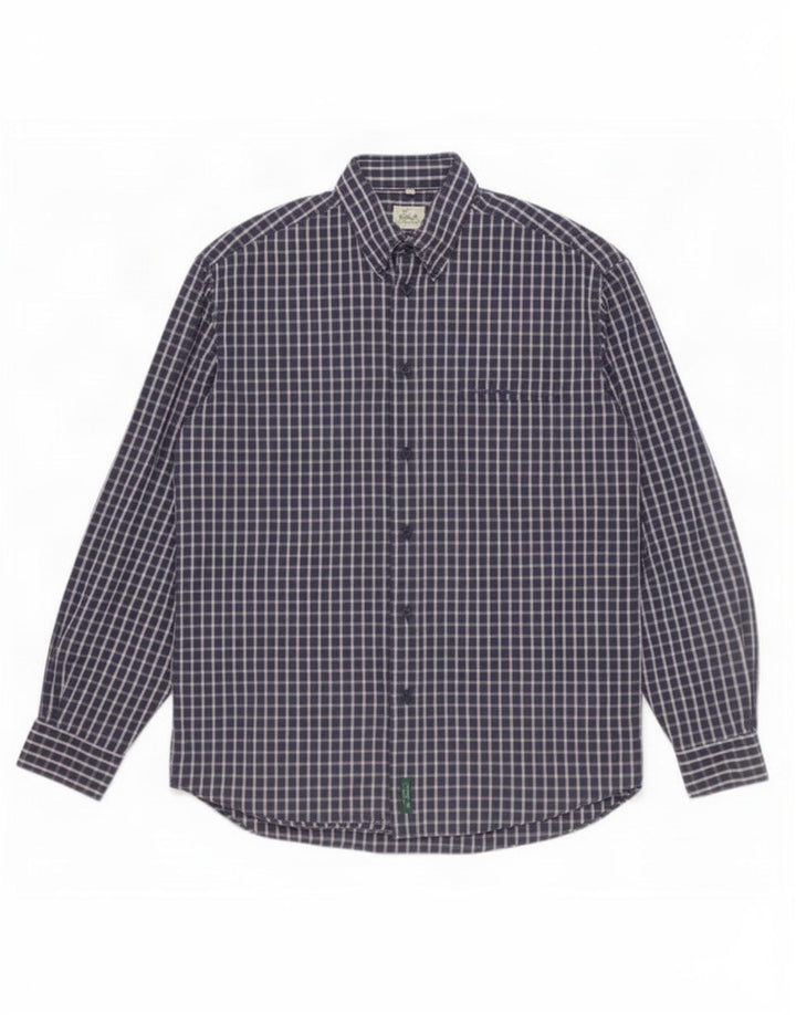 Ben Sherman herreskjorte stor blå ternet