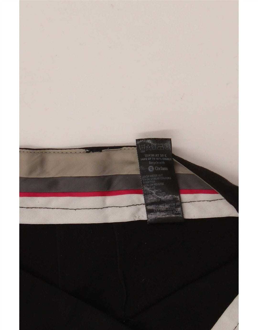 Marks & Spencer Dame Bootcut Casual Bukser UK 12 Medium W32 L30 Black