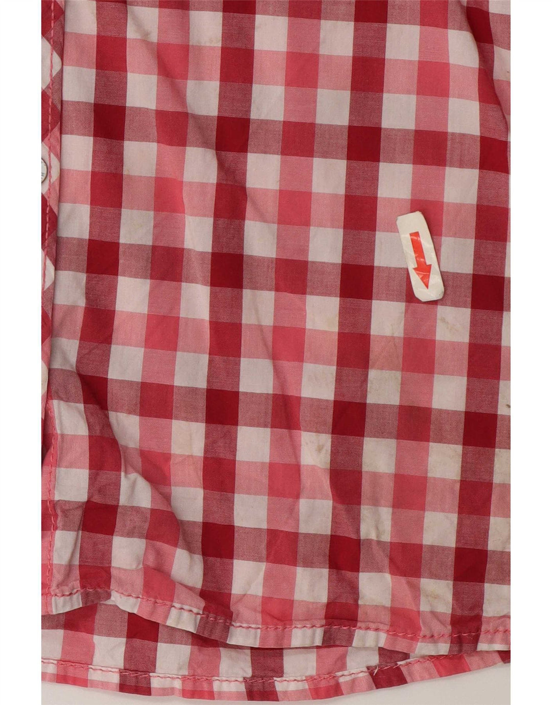Hilfiger denim dameskjorte medium rød ternet