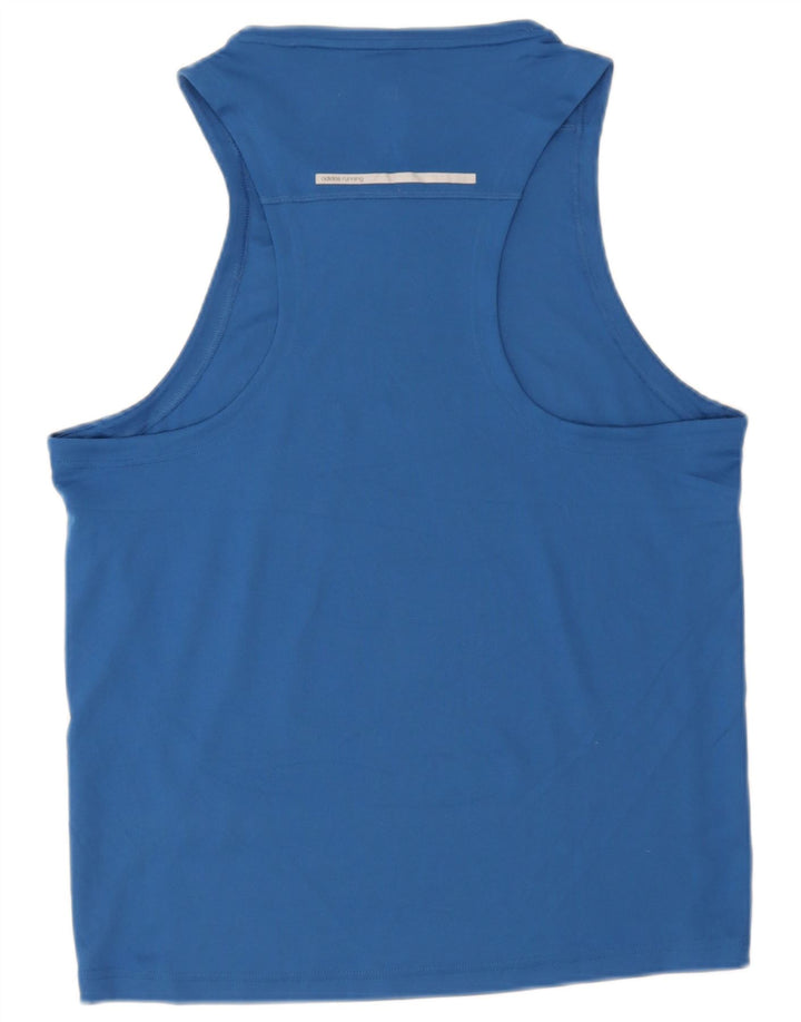 Adidas Herre Climalite Vest Top Medium Blue Polyester