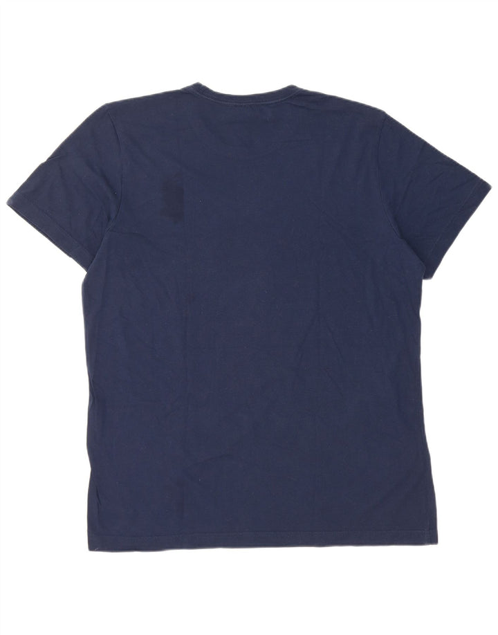 Adidas Grafisk T-shirt top til mænd, stor marineblå