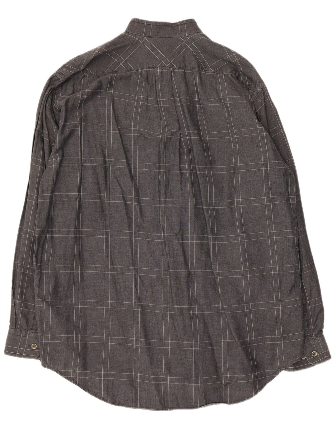 Marlboro Classics Herreskjorte Stor grå ternet bomuld