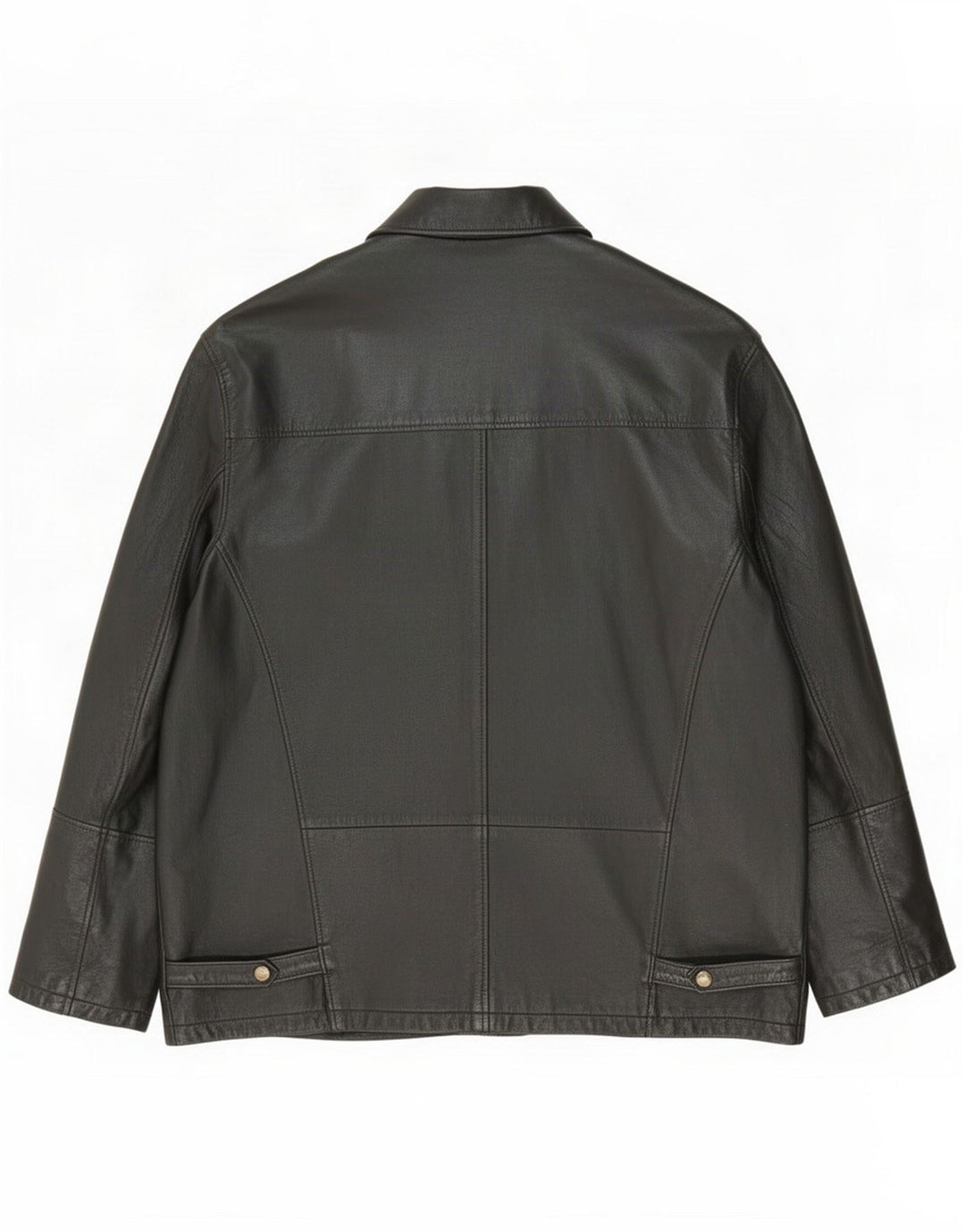 Vintage herre læderjakke UK 42 XL Sort