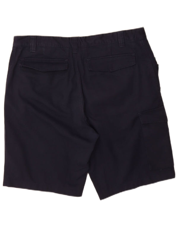 Russell Athletic Herre Cargo Shorts EU 54 2XL W38 Navy Blue Polyester