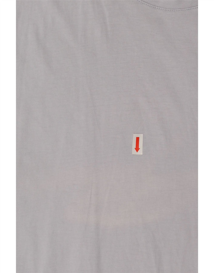 LACOSTE Mens Regular Fit T-Shirt Top Size 4 Medium Grey Cotton Vintage Lacoste and Second-Hand Lacoste from Messina Hembry 