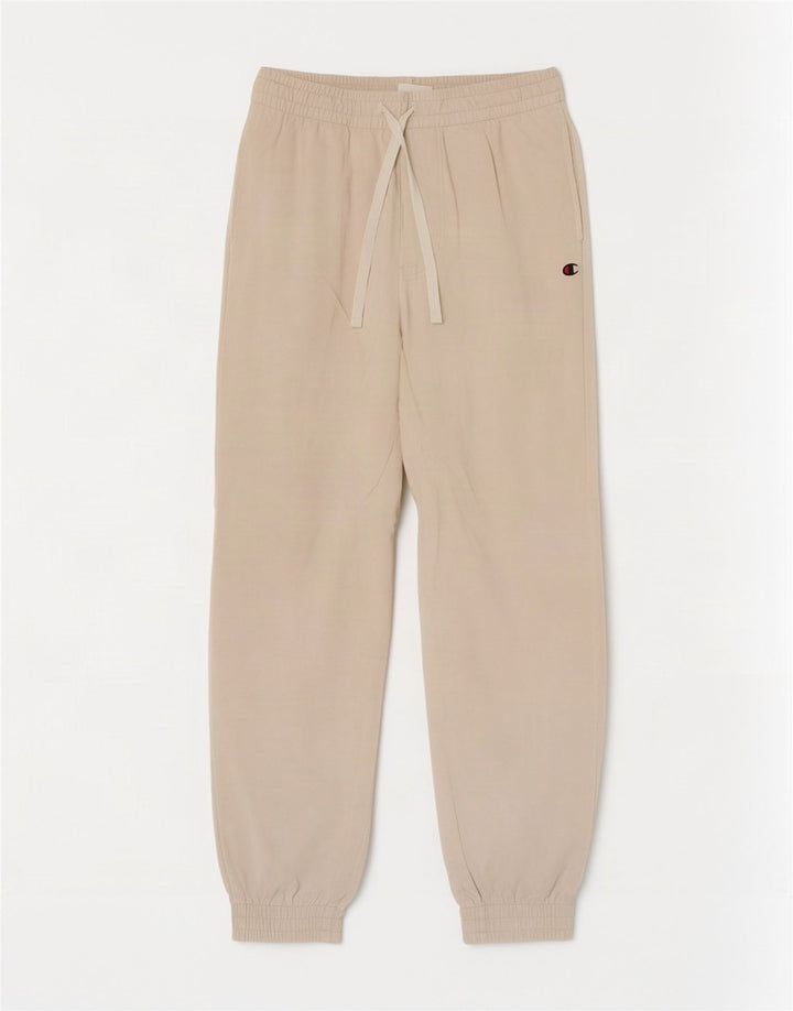 Champion Dame grafisk træningsdragt Bukser Joggers UK 12 Medium Beige