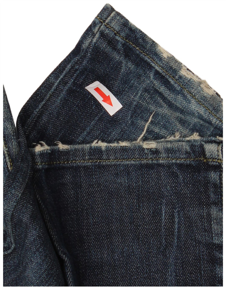 DIESEL Dame Slim Jeans W28 L32 Marineblå Bomuld