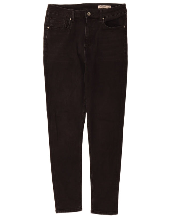 Marks & Spencer Dame The Carrie Skinny Jeans UK 12 Medium W30 L29 Black