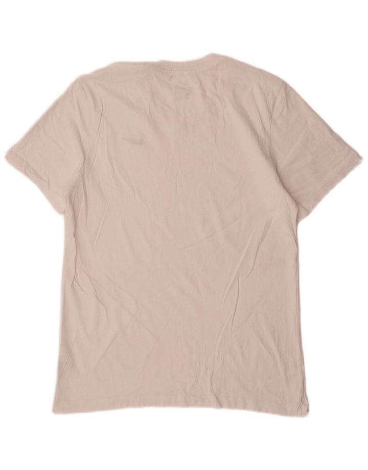 Nike T-shirt top mellem mænd, hvid bomuld