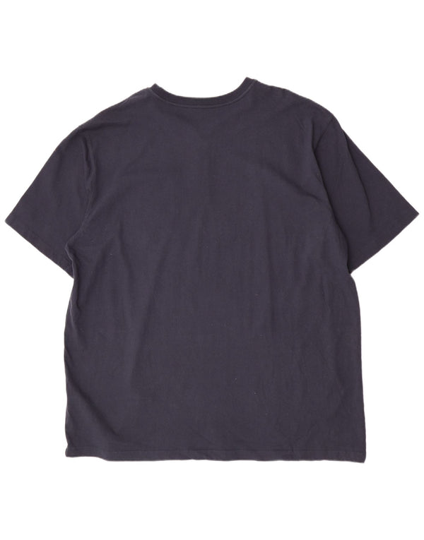 Carhartt Herre Original Fit T-Shirt Top 2XL Navy Blue Bomuld