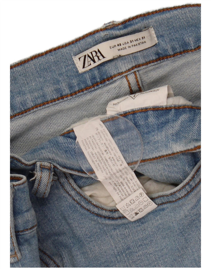 Zara Herre Slim Jeans EU 40 Medium W31 L30 Blå Bomuld