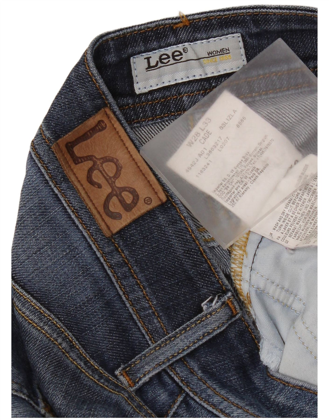 Lee Dame Cade Bootcut Jeans W28 L29 Blå Bomuld
