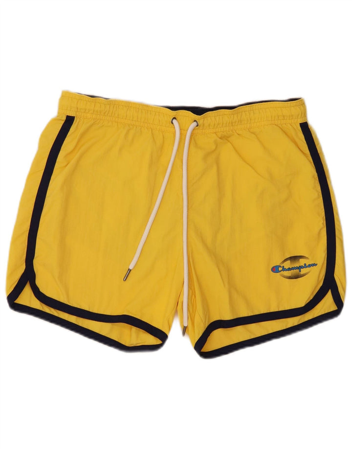 Champion Herre grafiske svømmeshorts Medium Gul