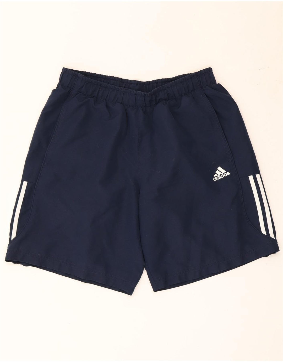 Adidas Herre Climalite Sportshorts store marineblå polyester