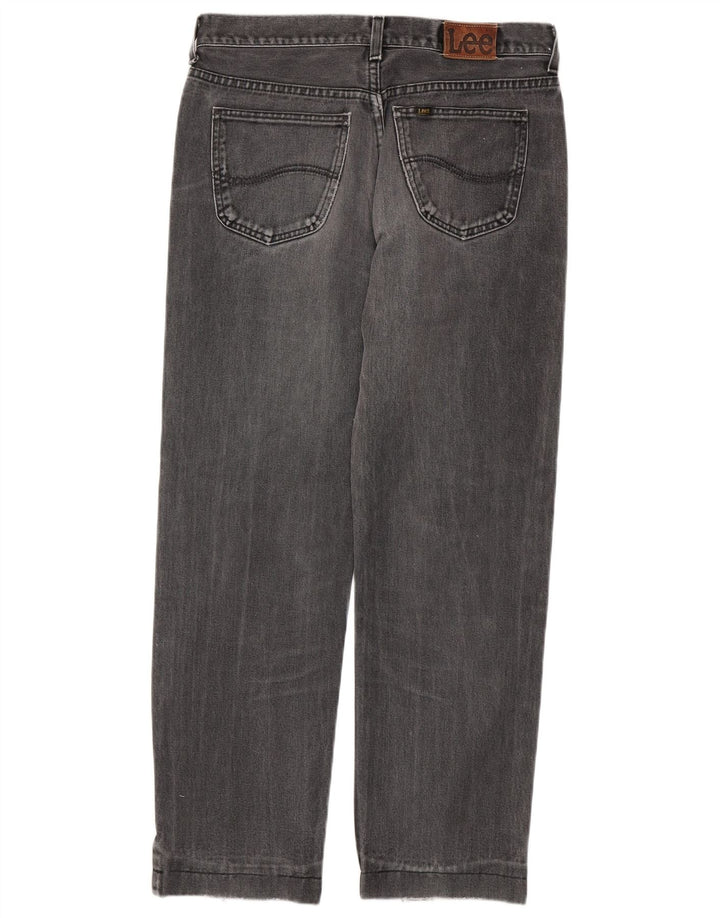 LEE Herre Chicago Straight Jeans W33 L29 Grå Bomuld