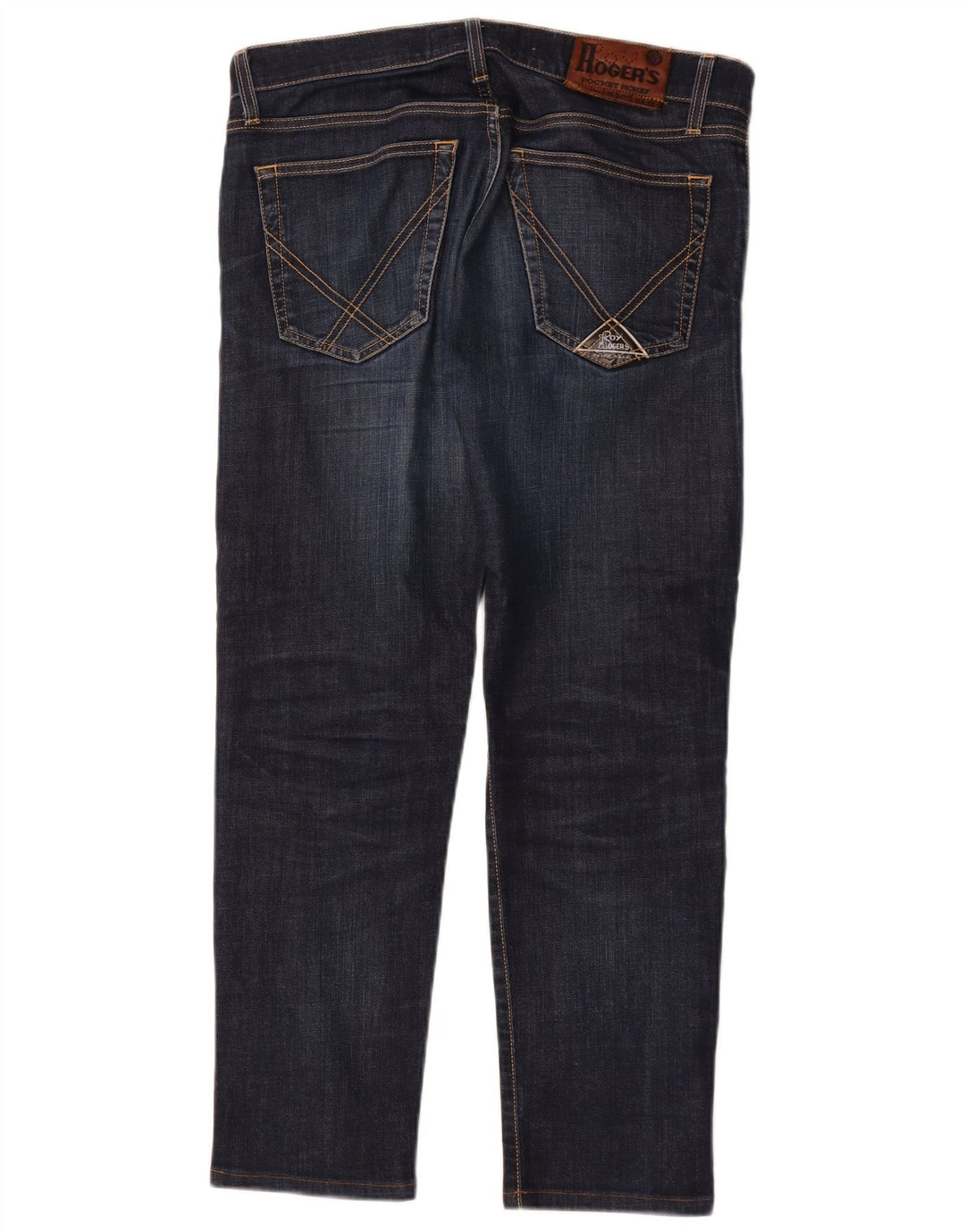 Roy Rogers Straight Jeans til mænd W32 L27 Marineblå bomuld