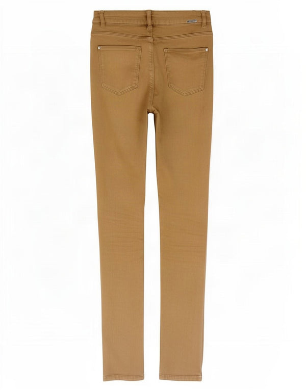 Zara Dame Skinny Casual Bukser EU 38 Small W28 L29 Beige
