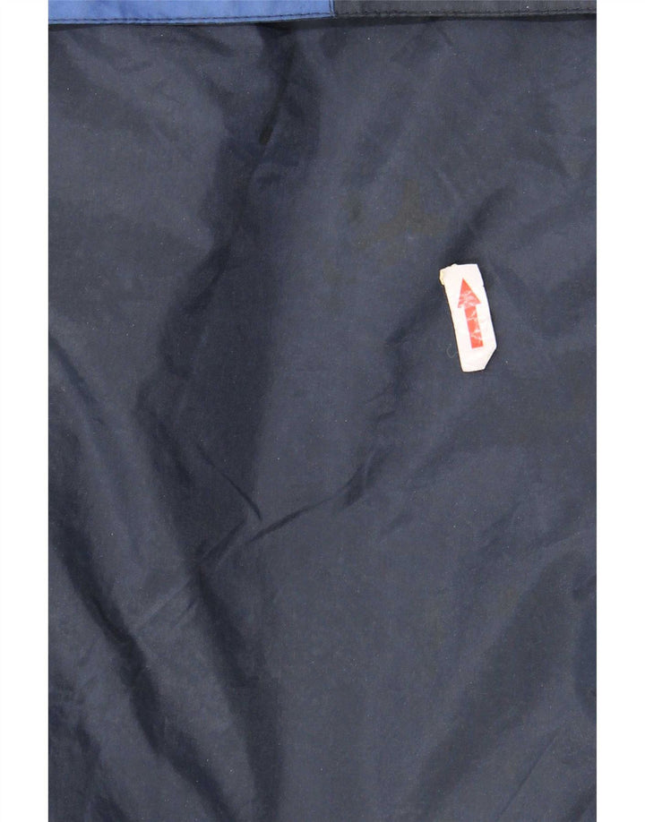 Brugi Træningsdragt med hætte til mænd Topjakke 2XL Marineblå Colourblock Polyamid