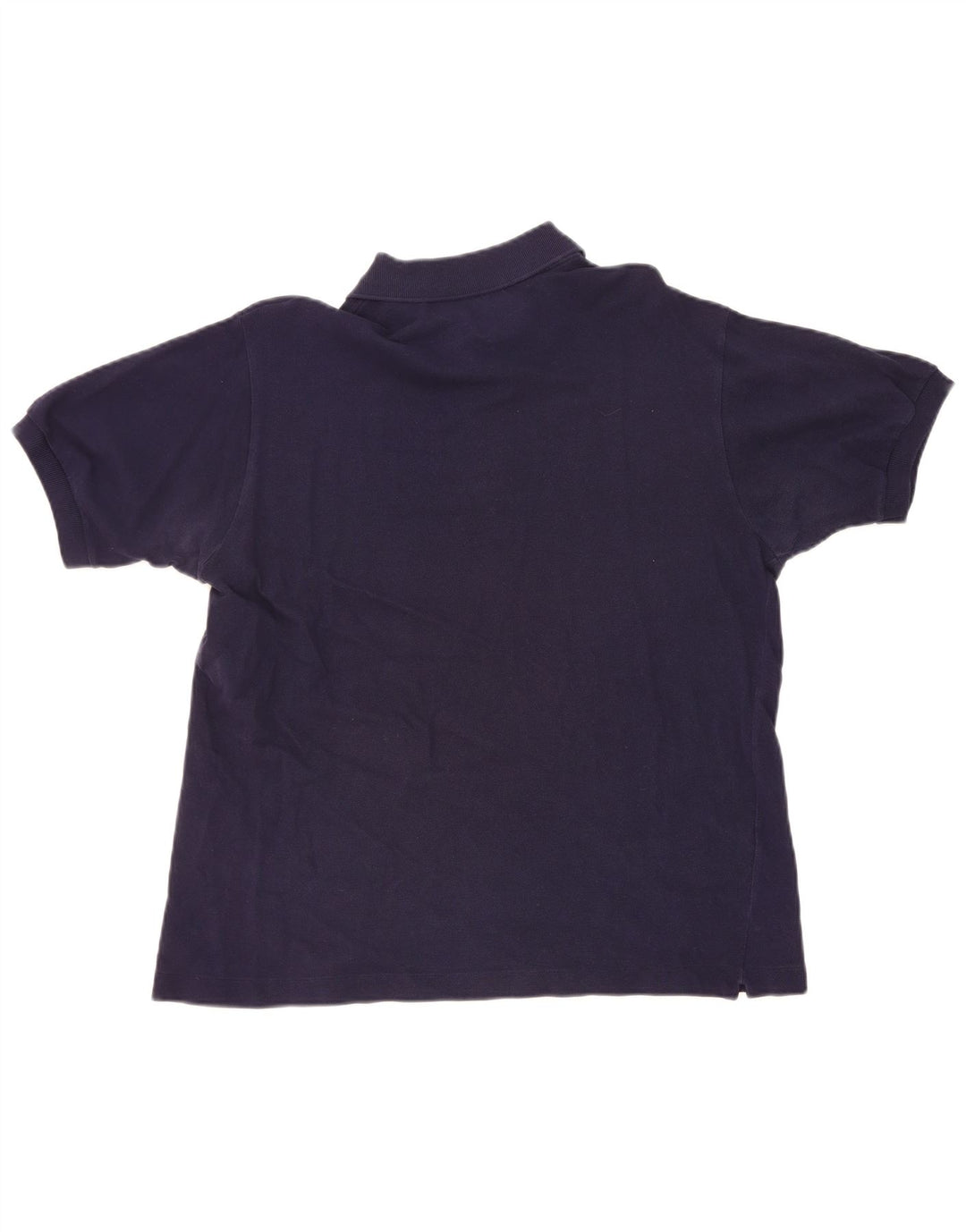 LACOSTE Mens Polo Shirt Size 5 Large Navy Blue Cotton