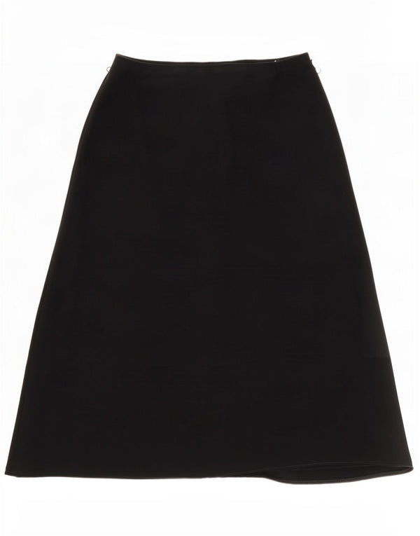 Marks & Spencer A-line nederdel til kvinder UK 16 Large W34 Black