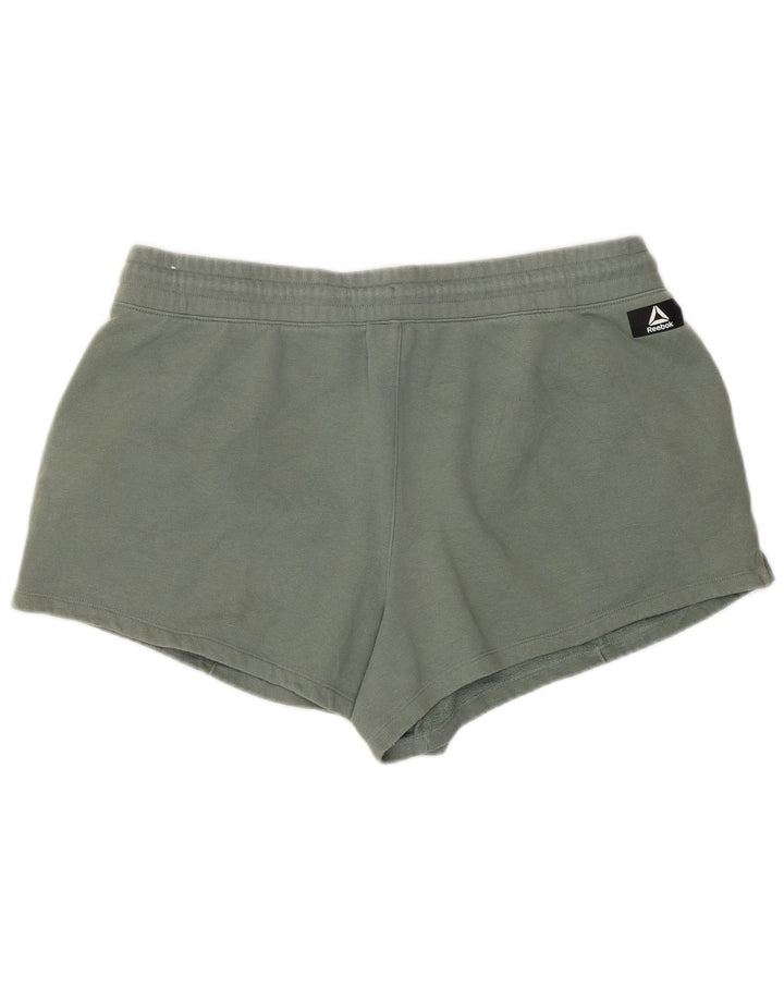 Reebok sportsshorts til kvinder UK 18 XL Grøn bomuld
