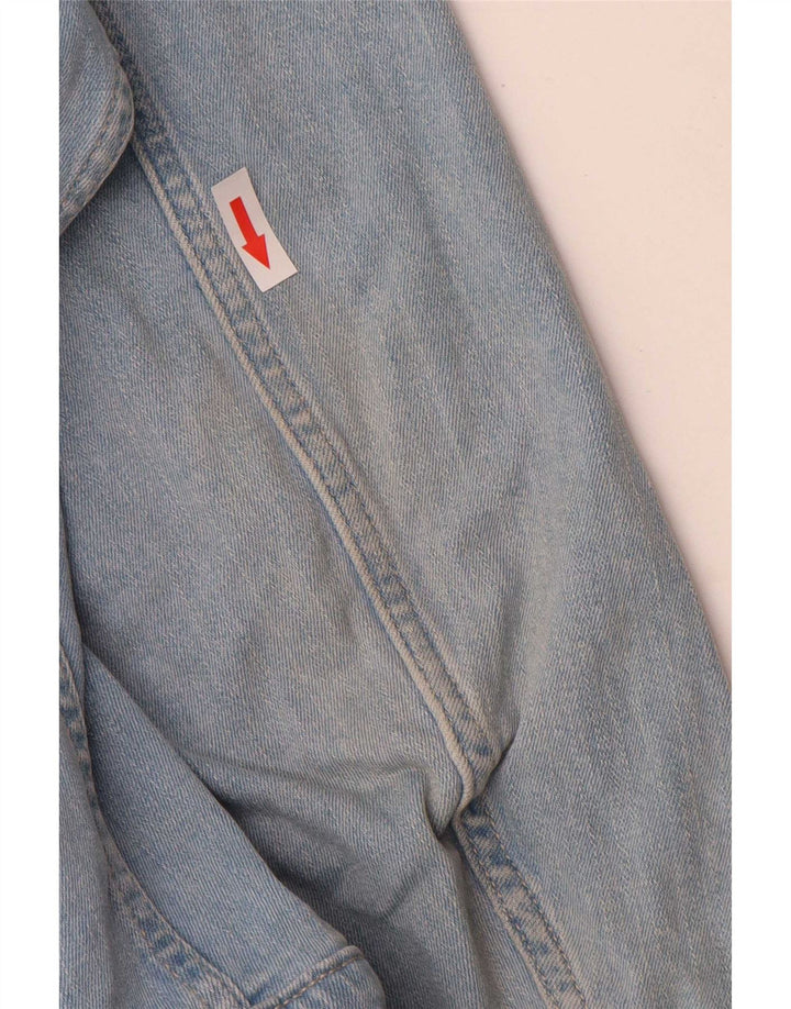 Replay Herre Denim Jacket UK 40 Large Blue Cotton