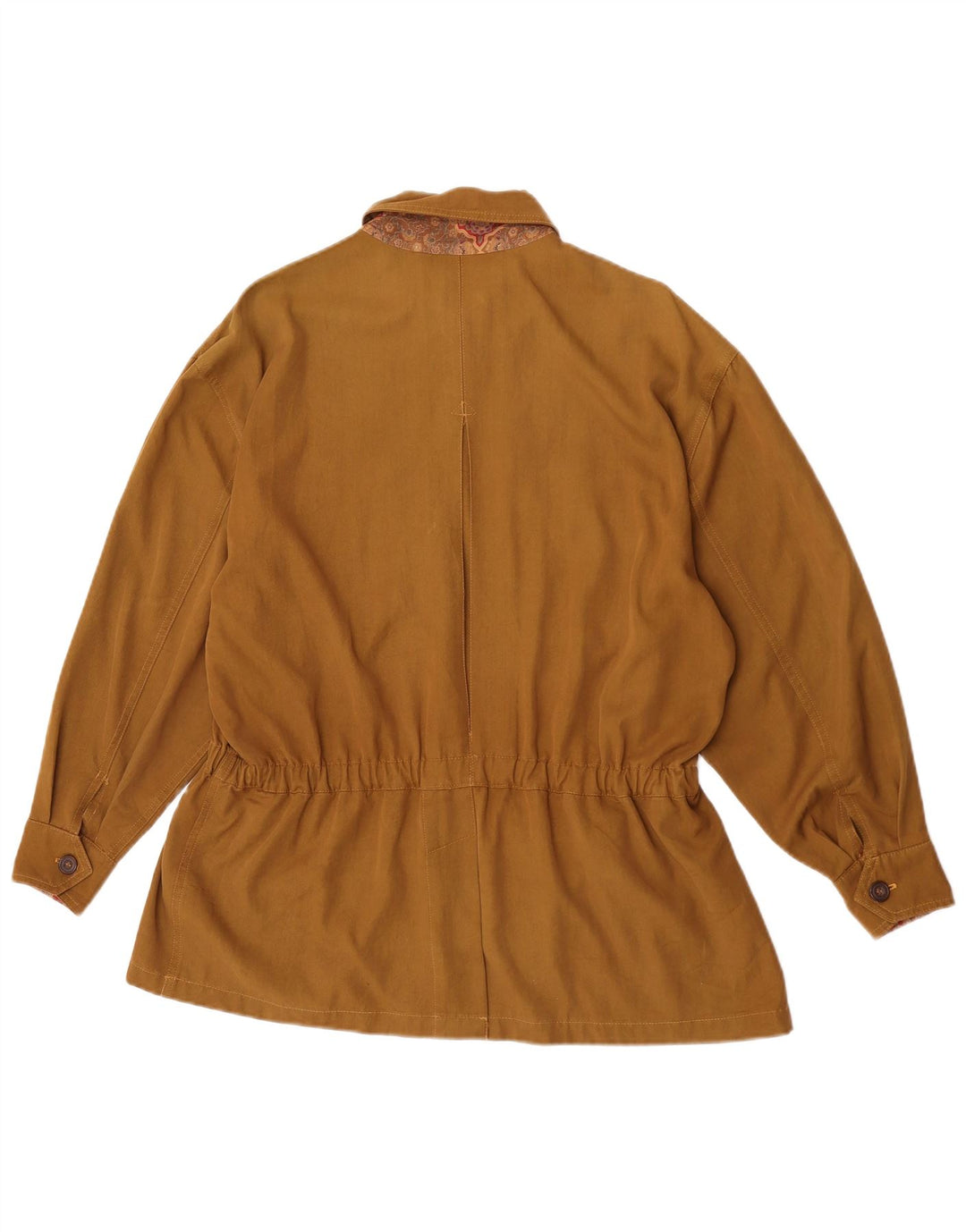 Jantzen Dame Oversized Utility Jacket IT 44 Medium Khaki Viscose