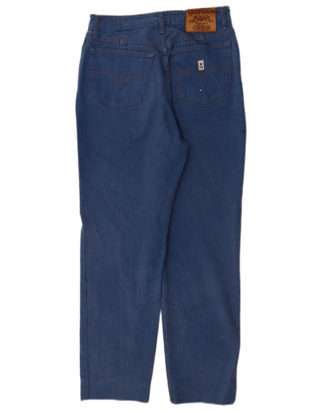 Uniform Kvinder tilspidsede jeans W32 L28 Blå Bomuld