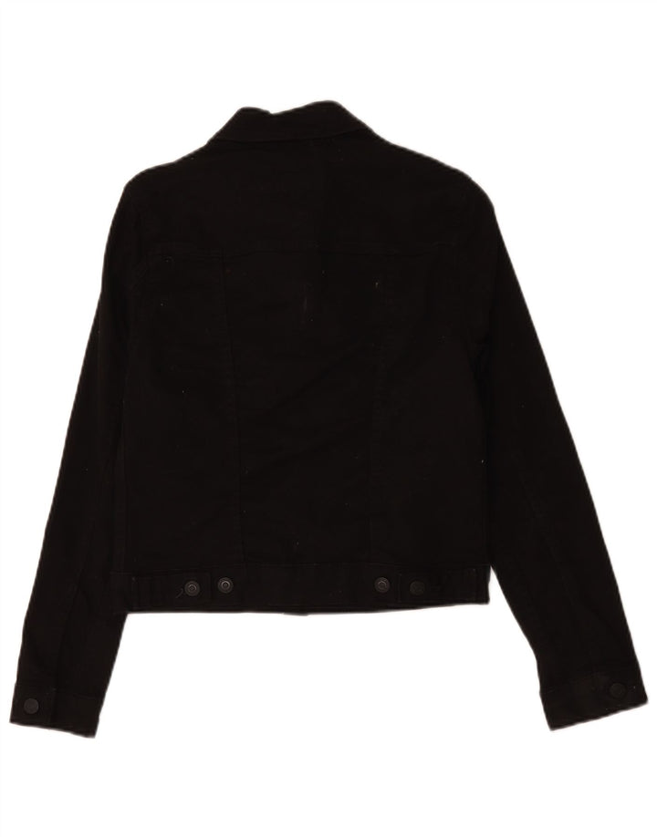 Levi's Dame denimjakke UK 6 XS Sort Bomuld