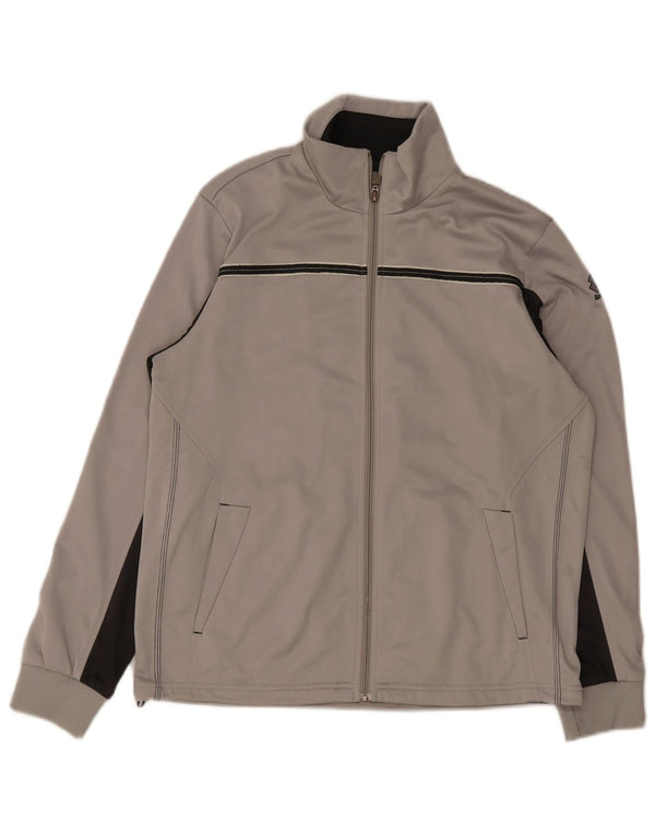 Lotto Herre Regular Fit træningsdragt Topjakke Medium Grey Colourblock